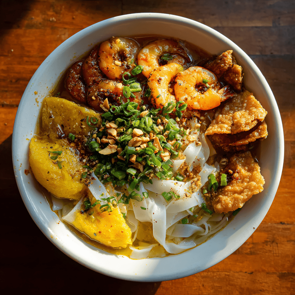 Mỳ Quảng tôm thịt